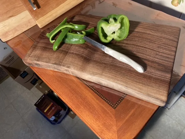 Walnut charcuterie boards