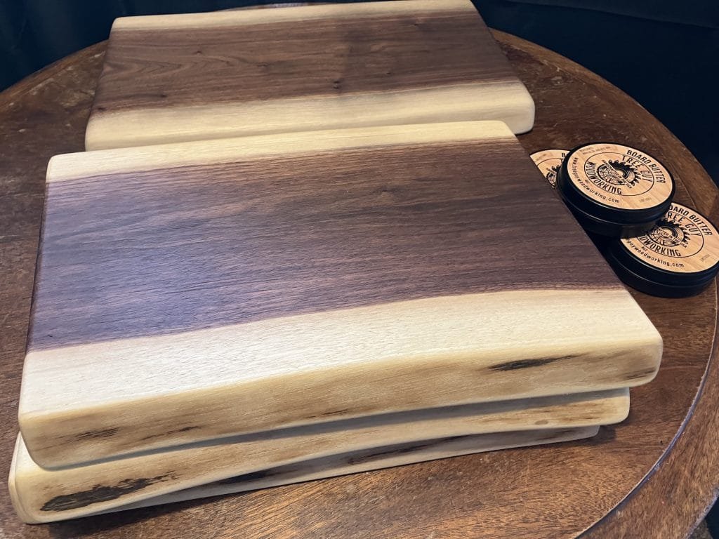 Live Edge Walnut Board